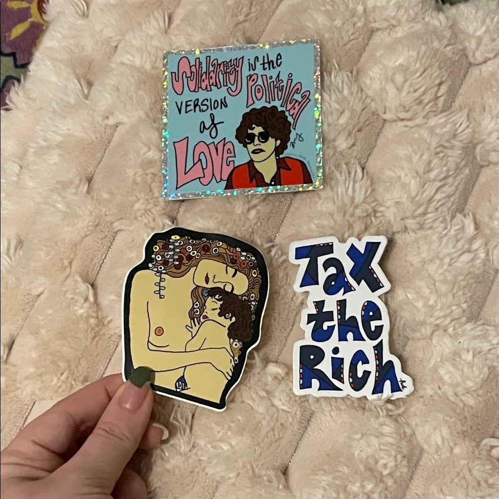 Colorful Artistic Stickers Set